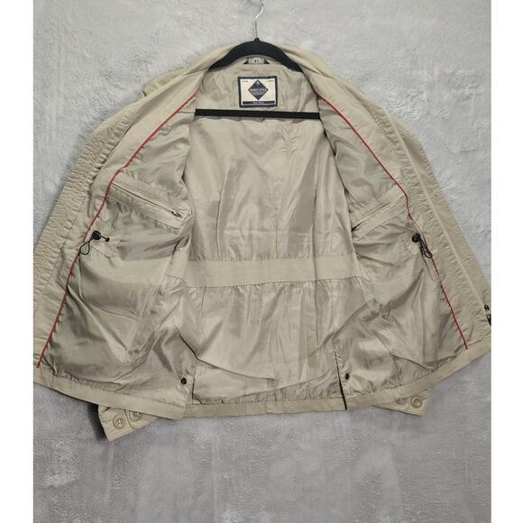 Design Style DS Mens Trapper Jacket Cargo Size 48 Designer Hunting Small Tan - Picture 3 of 12